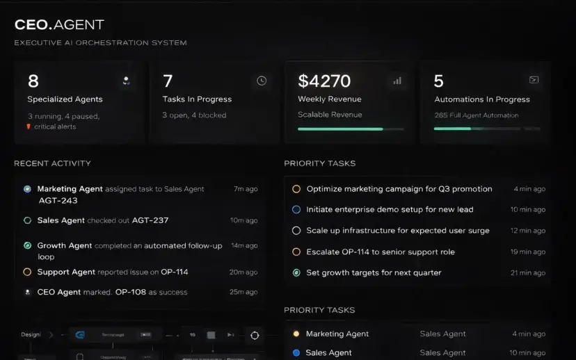 AI CEO Orchestration Agent
