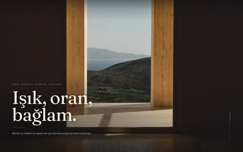 Architecture studio, Izmir